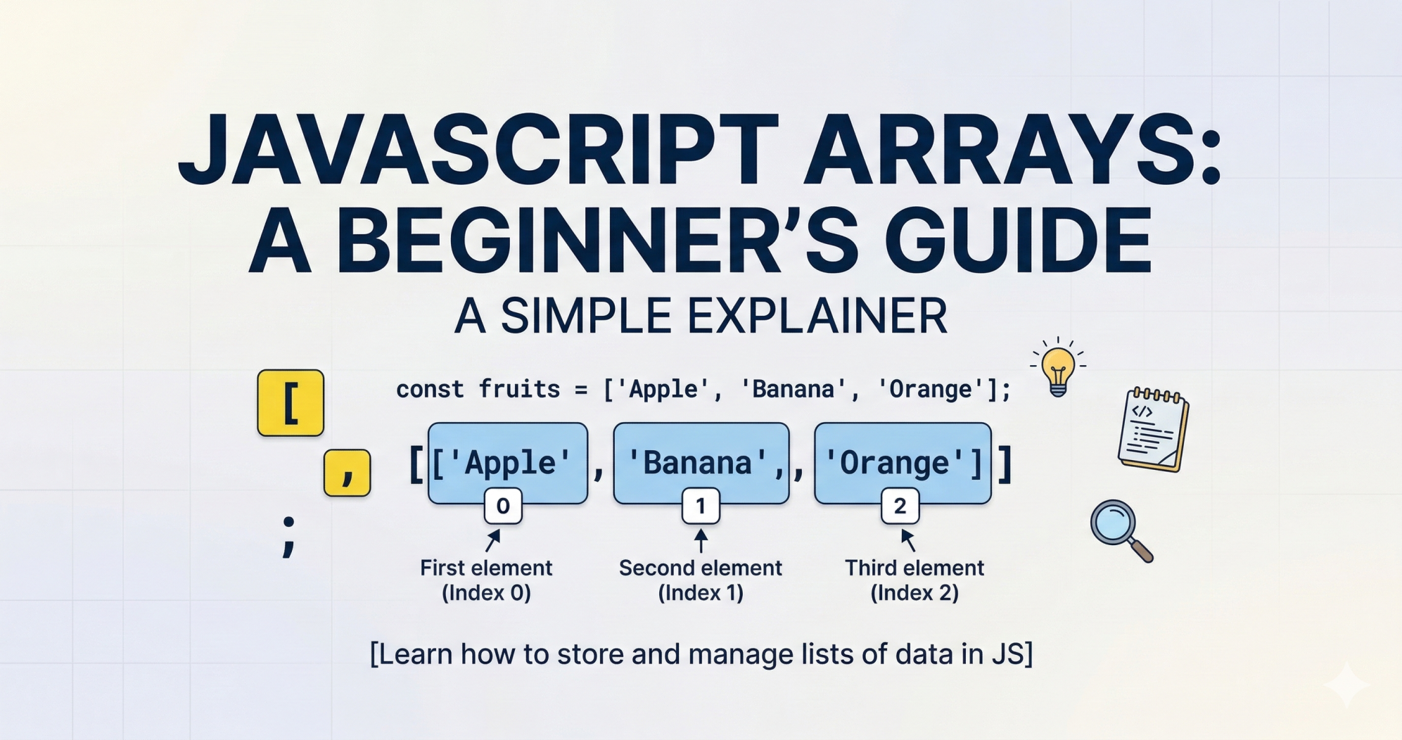 JavaScript Arrays: A Beginner's Guide