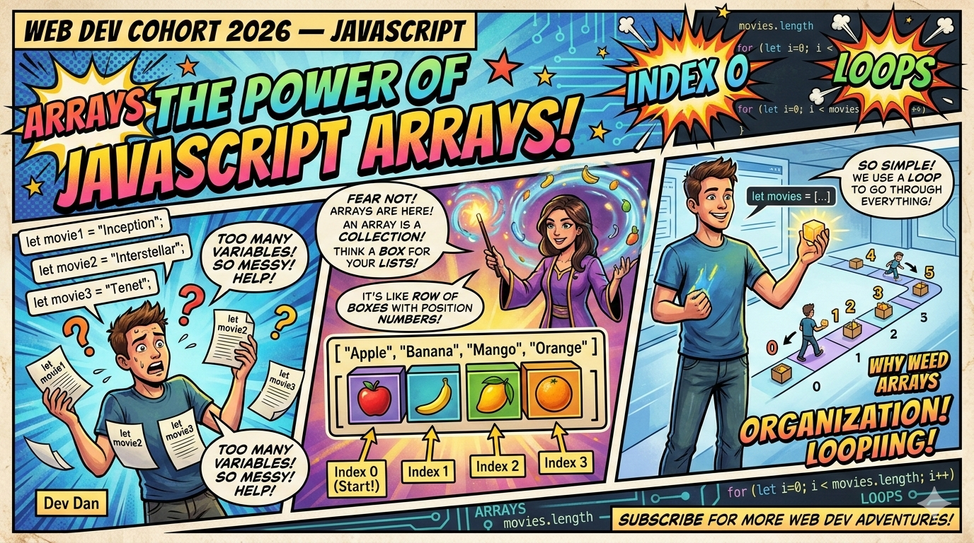 JavaScript Arrays 101