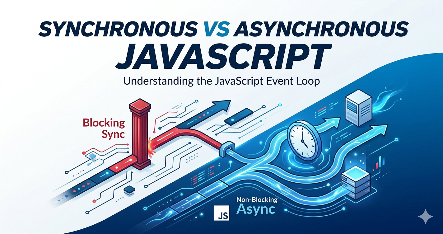 Synchronous vs Asynchronous JavaScript: A Tale of Two Timelines