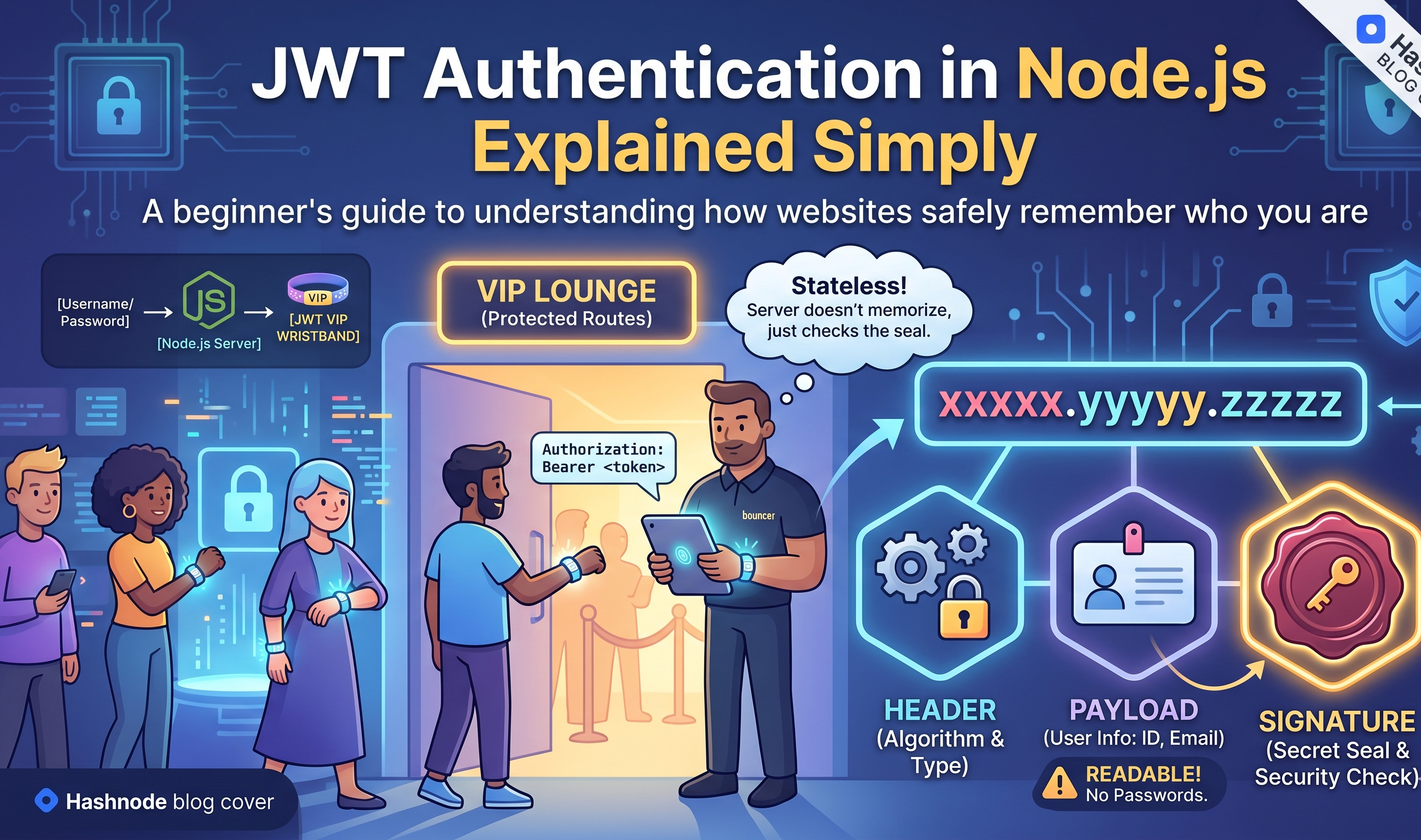 Discussion on "JWT Authentication in Node.js Explained Simply" | Hashnode