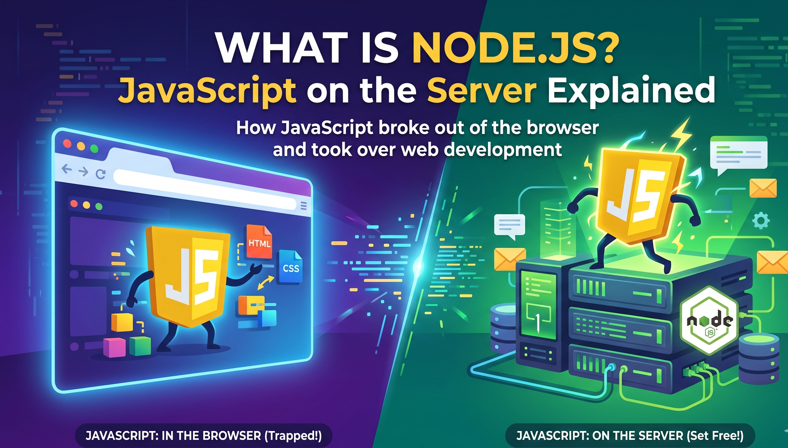 What is Node.js? JavaScript on the Server Explained