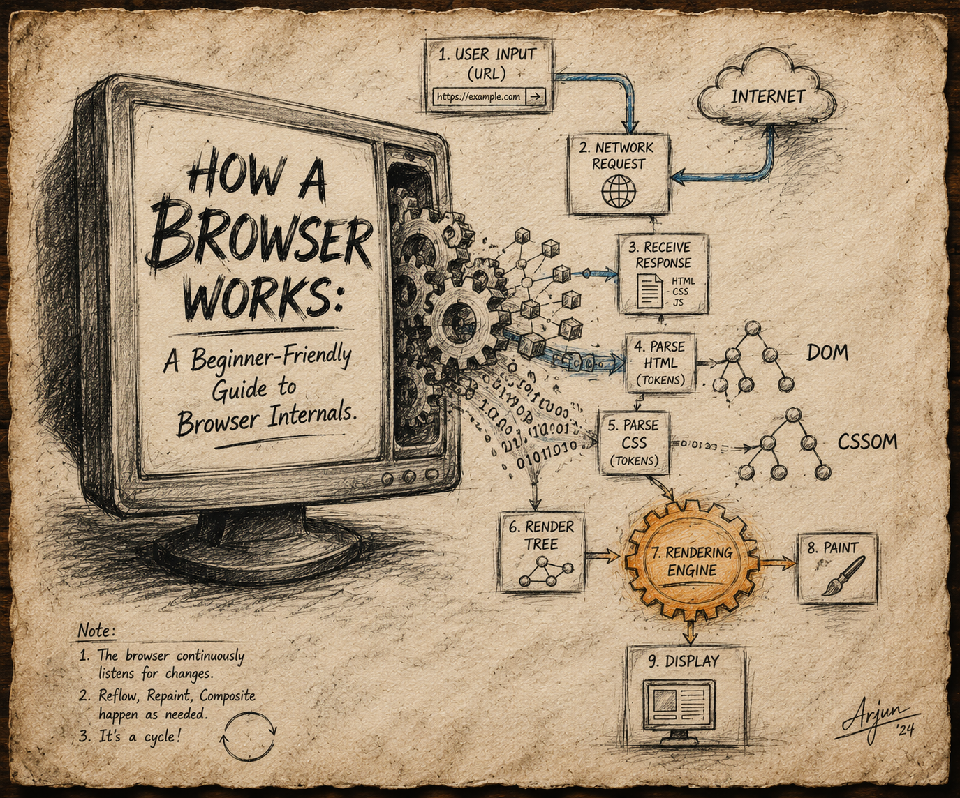 How a Browser Works