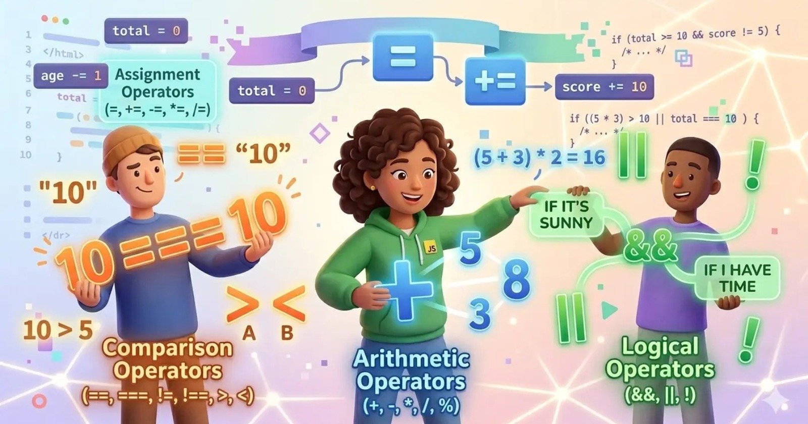 JavaScript Operators : The Basics You Need to Know!