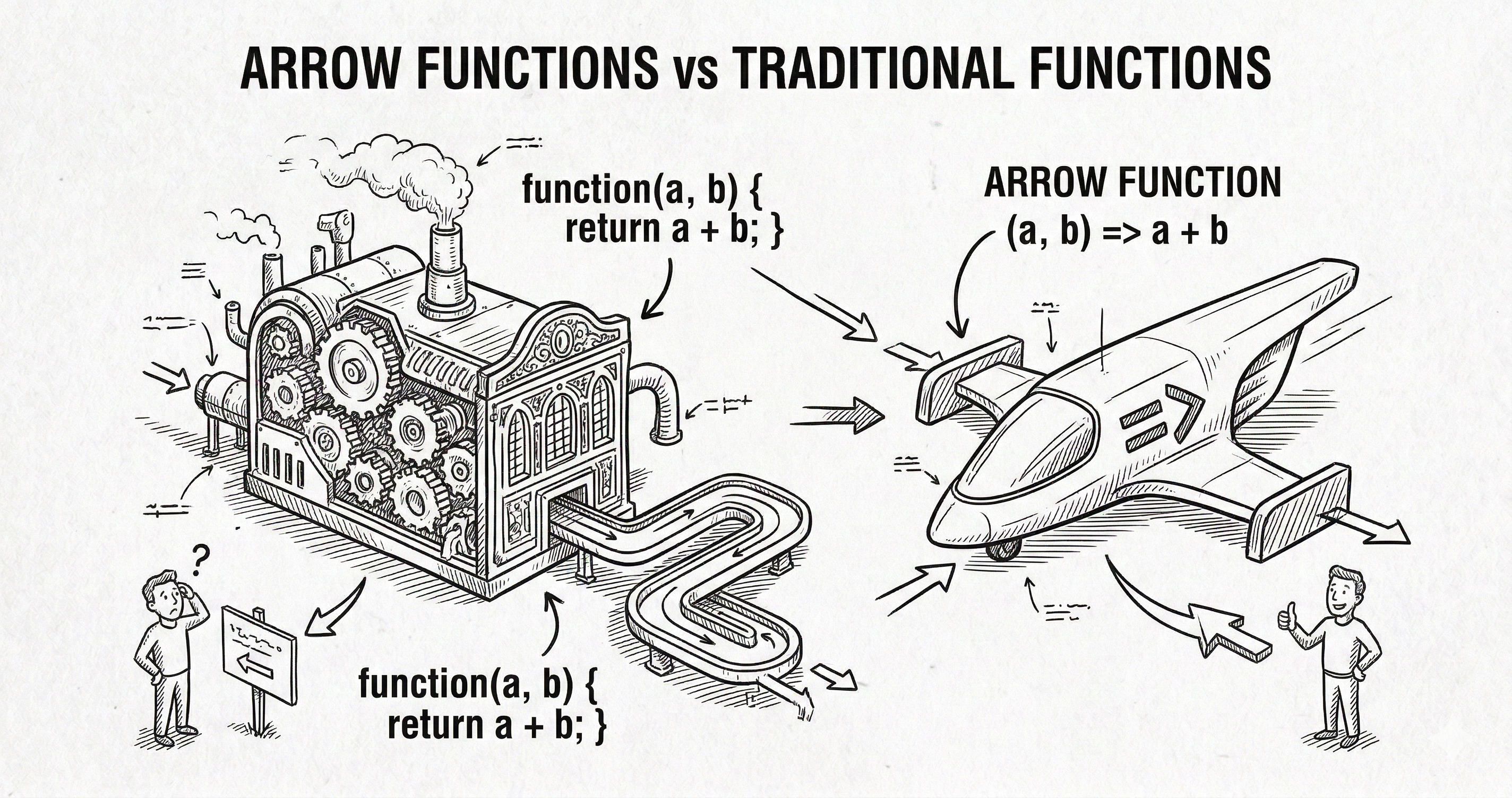 Arrow Functions in JavaScript: A Simpler Way to Write Functions