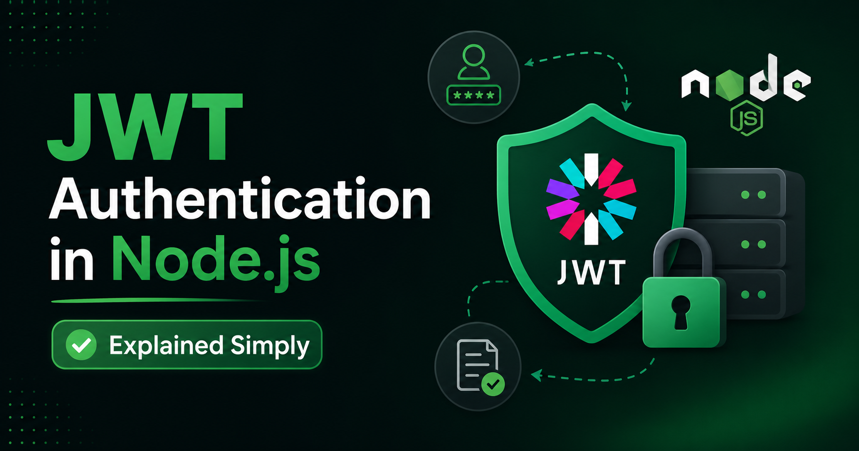 JWT Authentication in Node.js Explained Simply