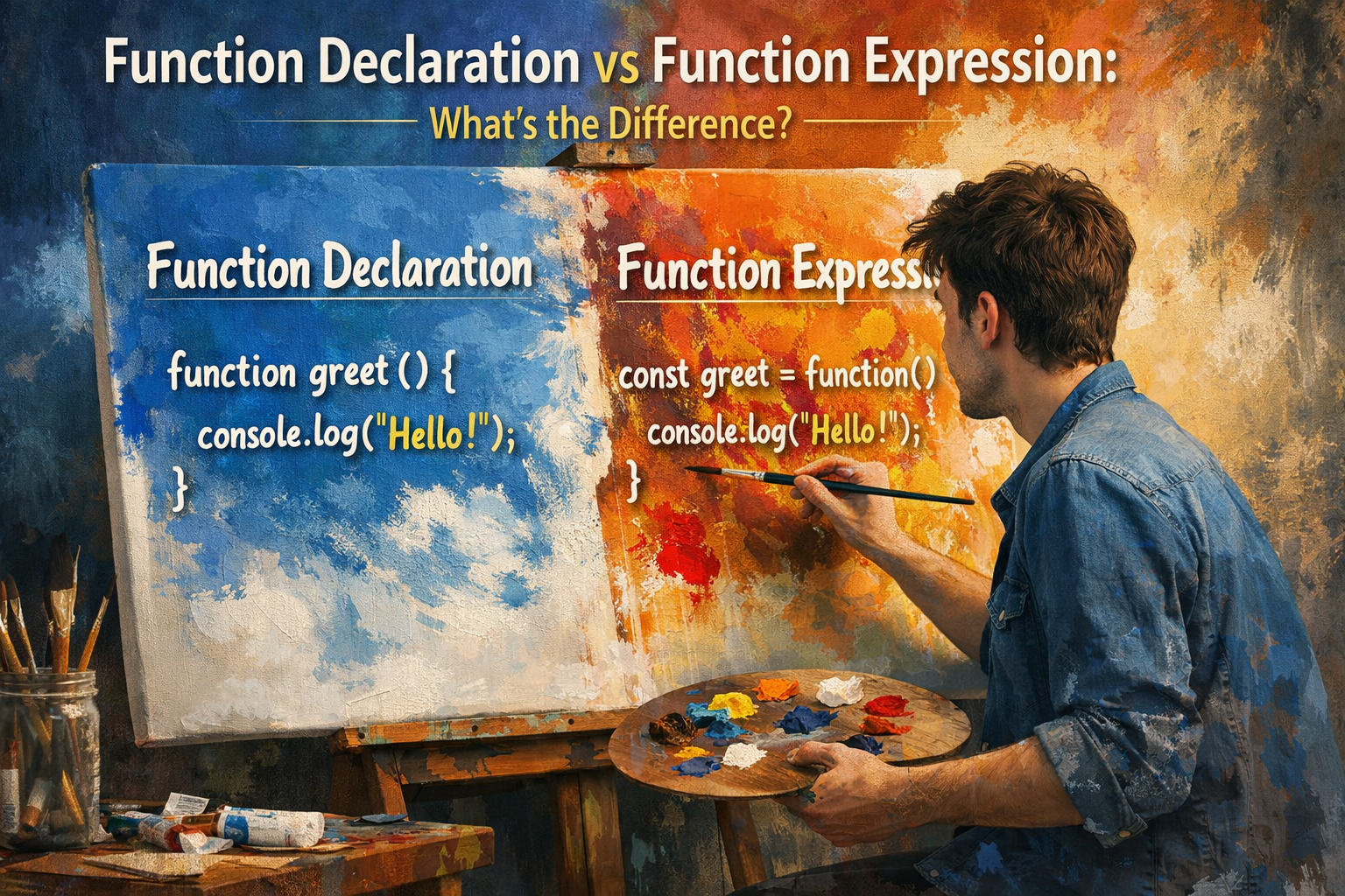 Discussion on "Function Declaration vs Function Expression: What’s the ...