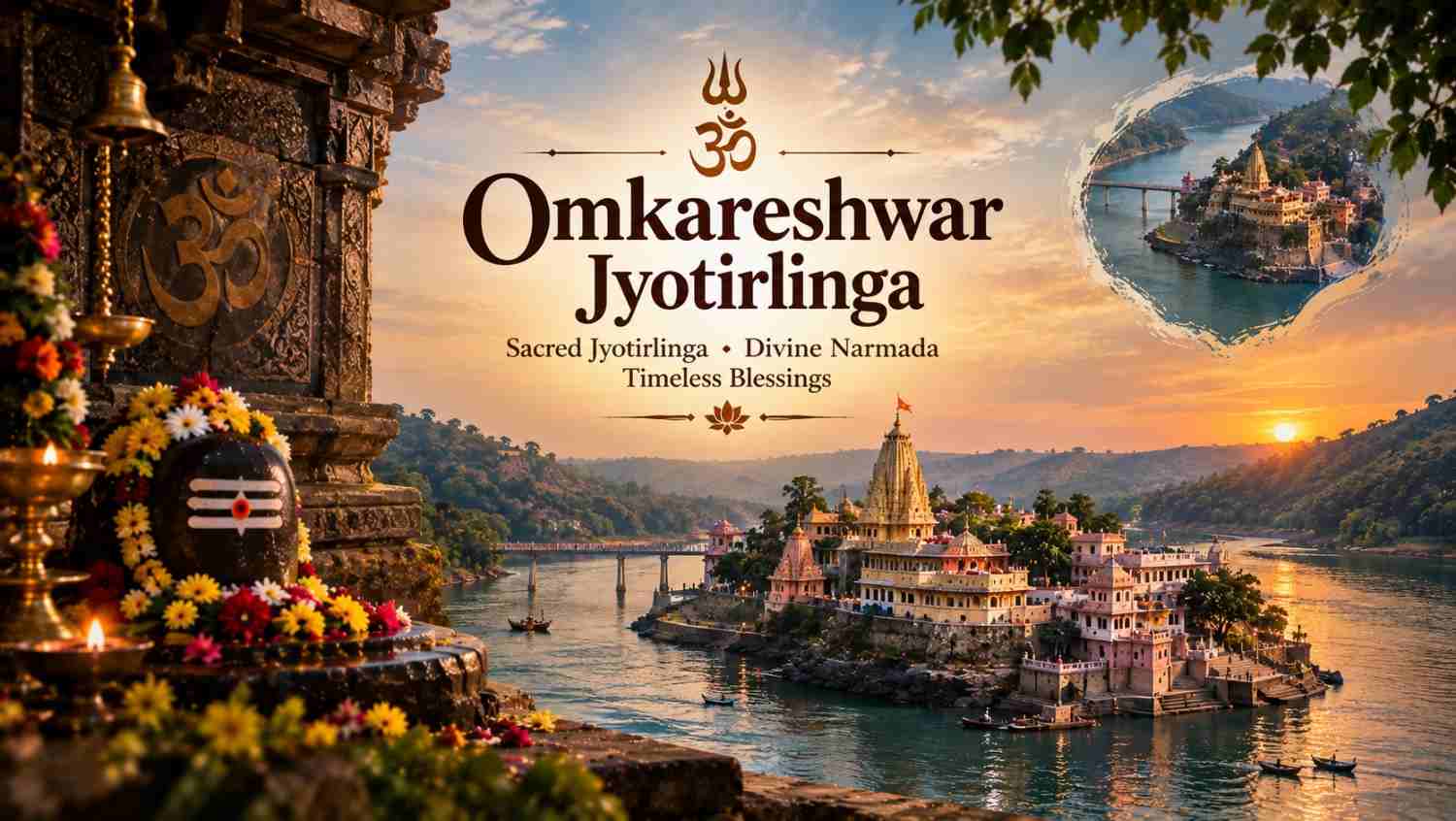 Omkareshwar Jyotirlinga: Why is the Shiva Temple shaped by the Narmada?