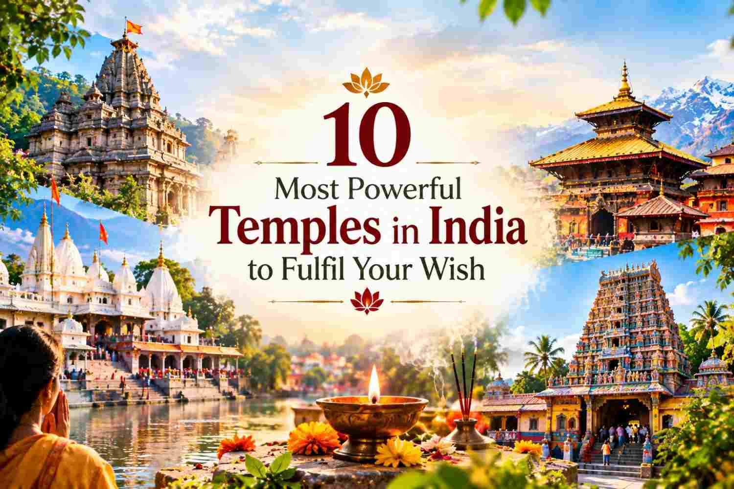 10 Most Powerful Temples in India to Fulfil Your Wish
