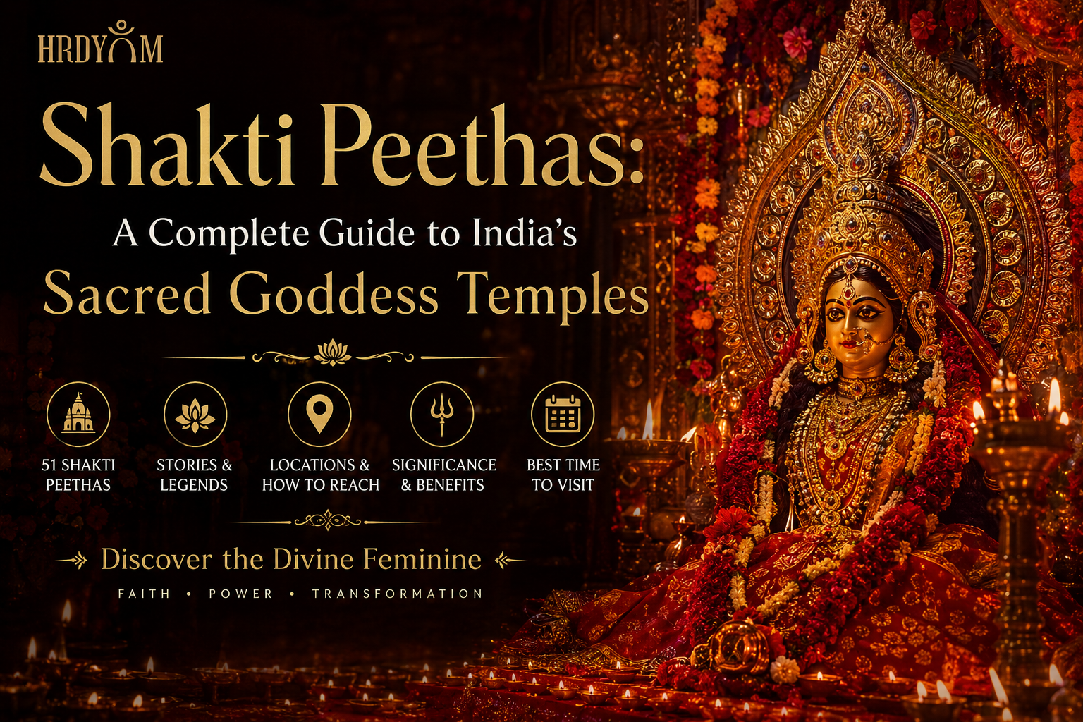 51 Shakti Peethas: a complete guide to India's sacred goddess temples