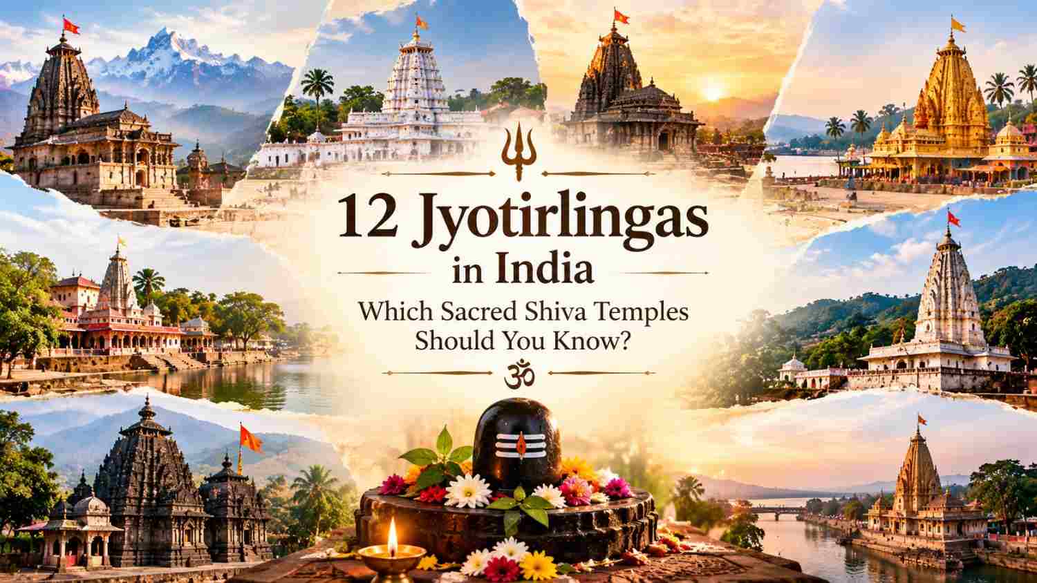 12 Jyotirlingas in India: Which sacred Shiva Temples should you know?