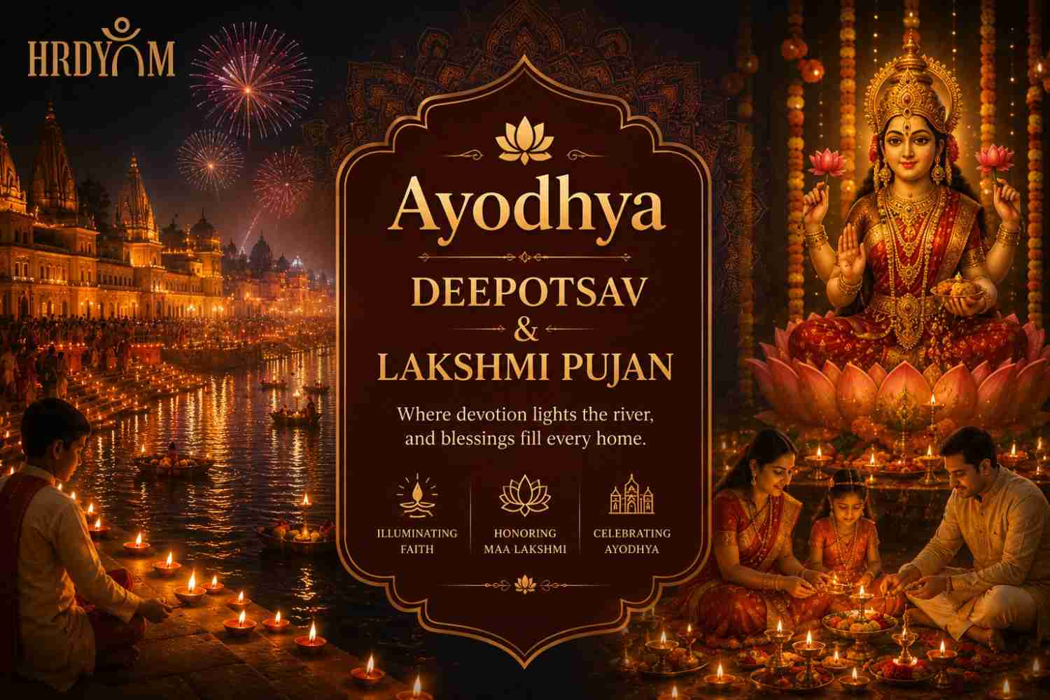 Ayodhya Deepotsav & Lakshmi Poojan: a festival of light and grace