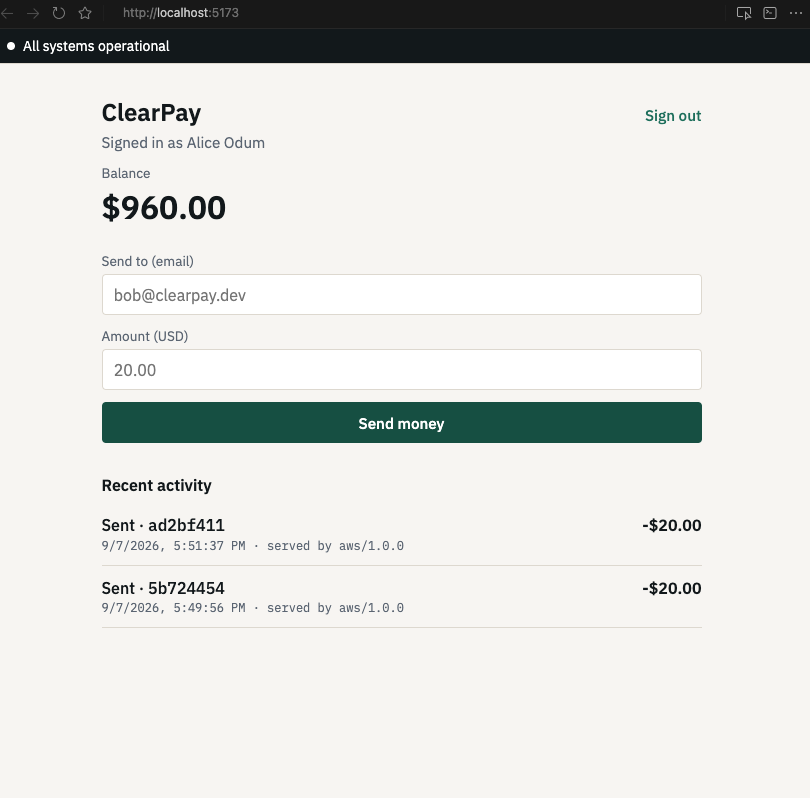 Image showing the UI of Our APP