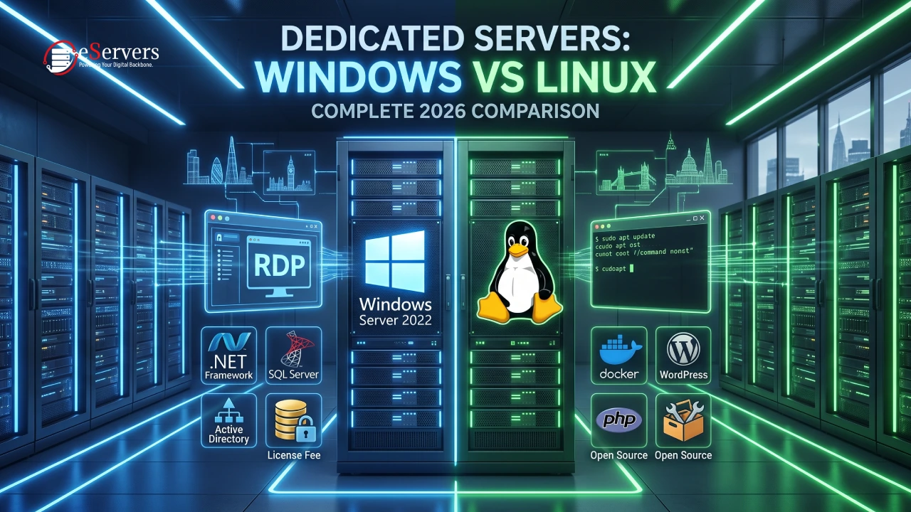 Infrastructure Architecture: Windows vs Linux Dedicated Servers