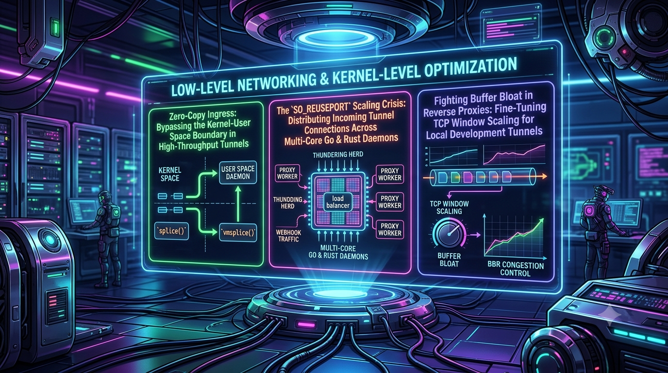 Low-Level Networking & Kernel-Level Optimization: Architecting Ultra-High-Throughput Tunnels in Go and Rust