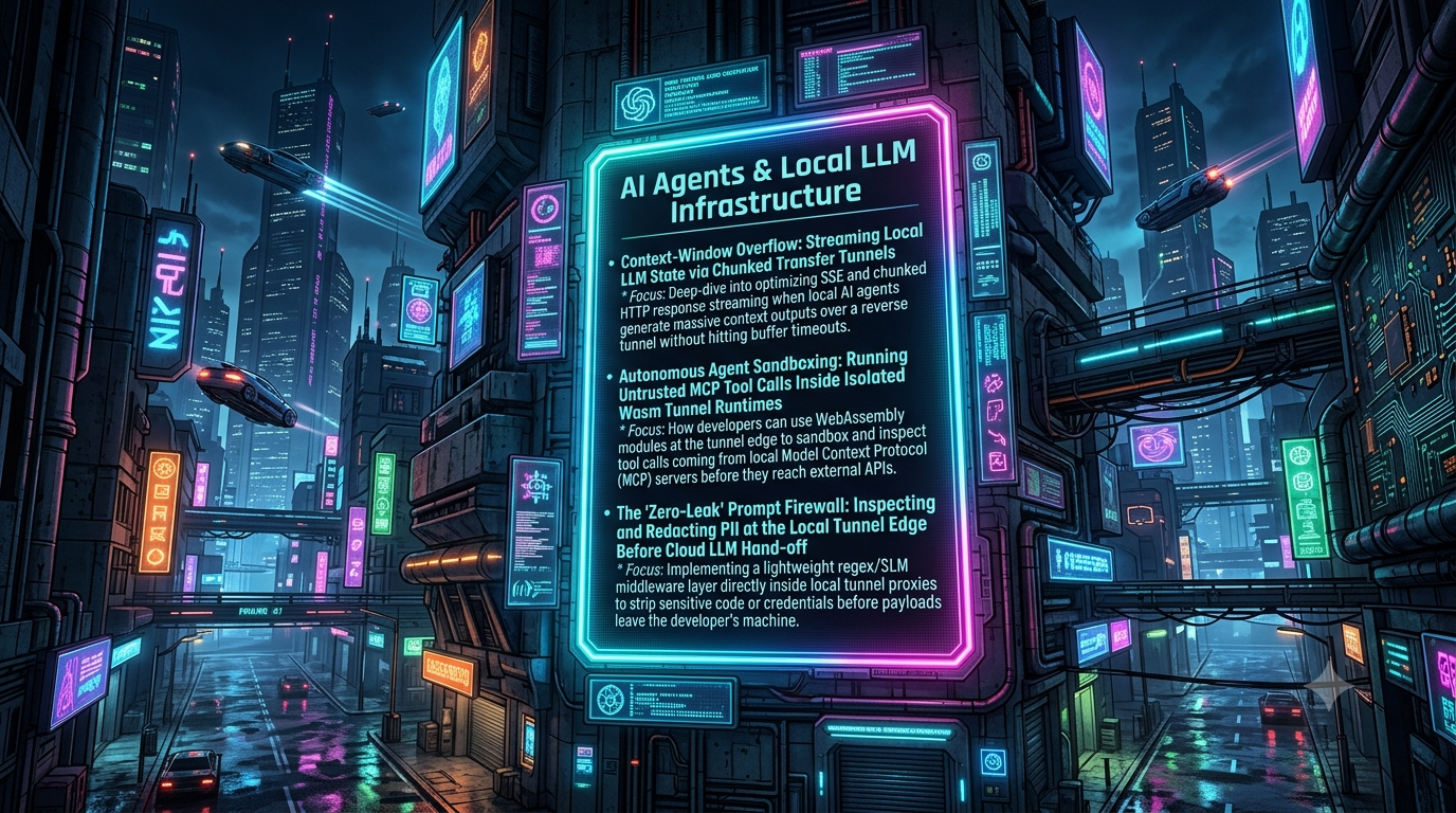 Mastering AI Agents & Local LLM Infrastructure: Streaming, Sandboxing, and Prompt Firewalls