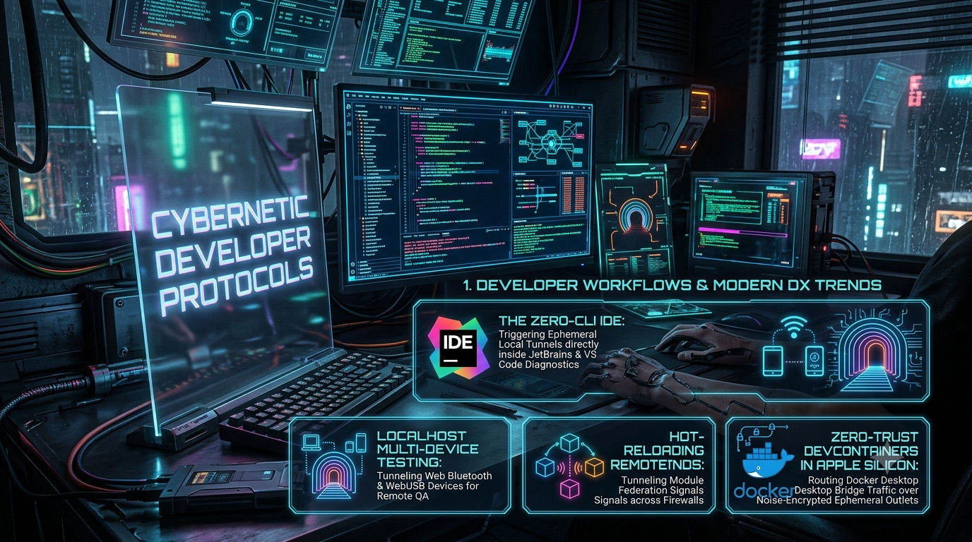 Modern DX and Beyond local-tunneling: Ephemeral Networks, Hardware Tunnels, and Zero-Trust Workflows