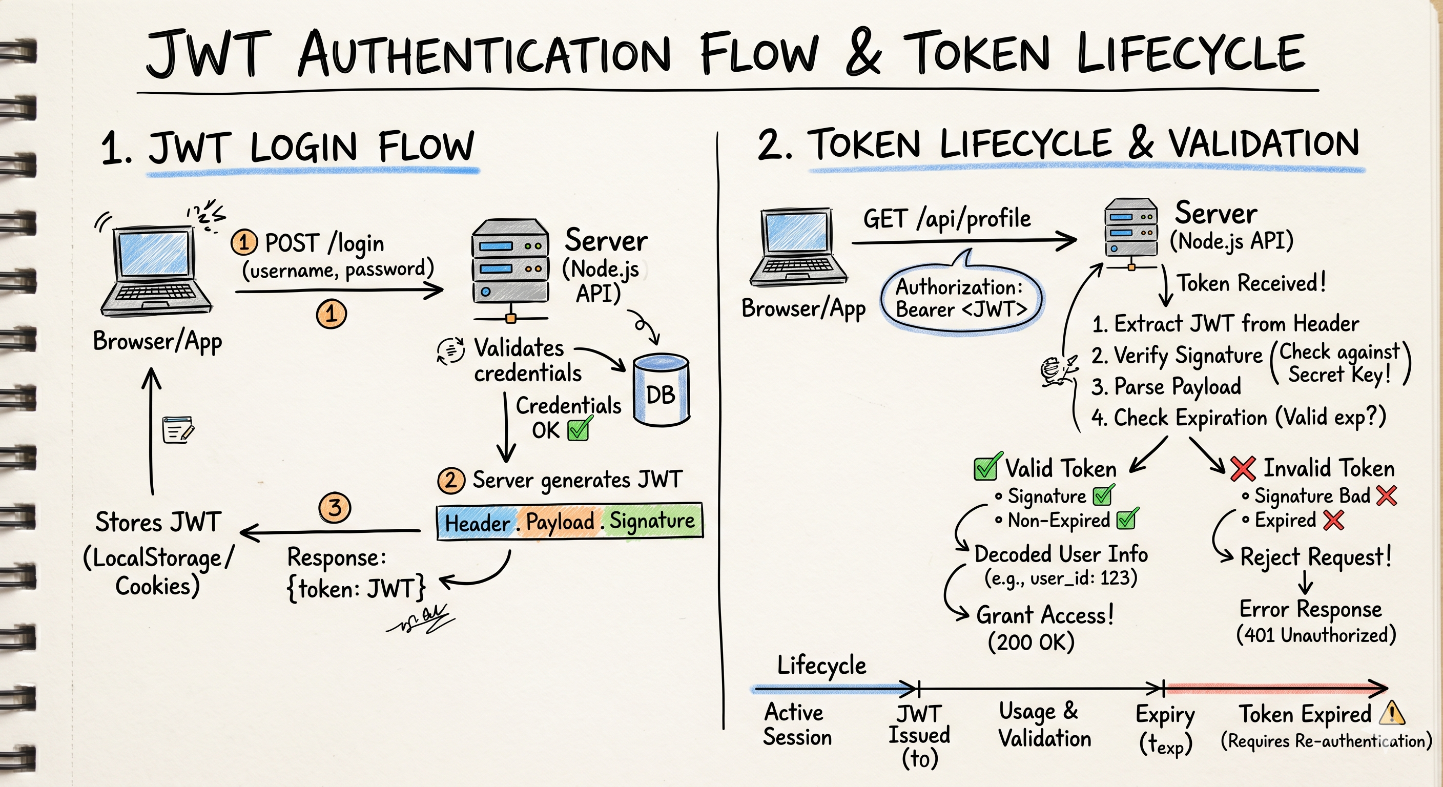 JWT Authentication in Node.js Explained Simply