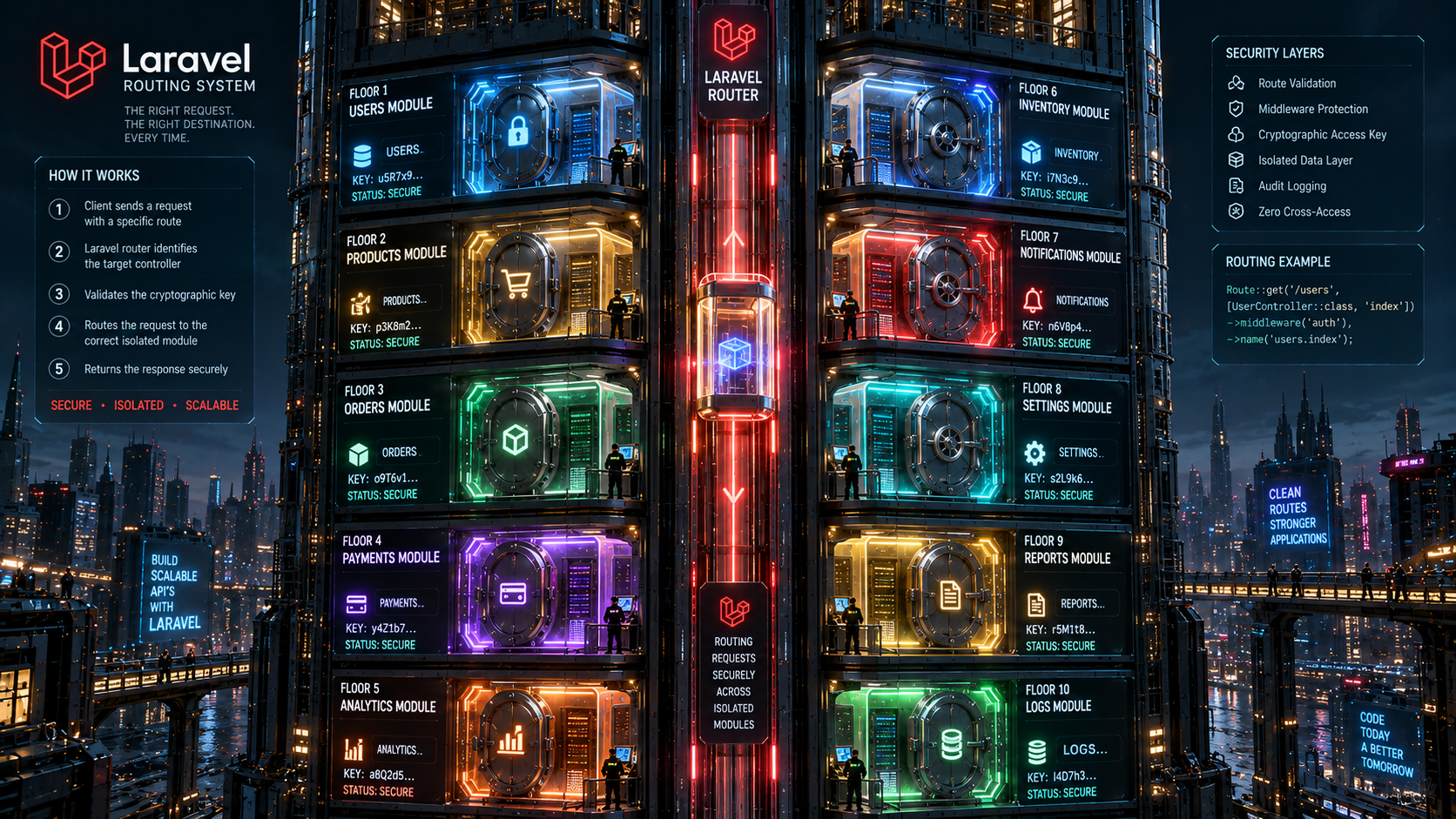 Backend Architecture: Database-per-Tenant Multi-Tenancy