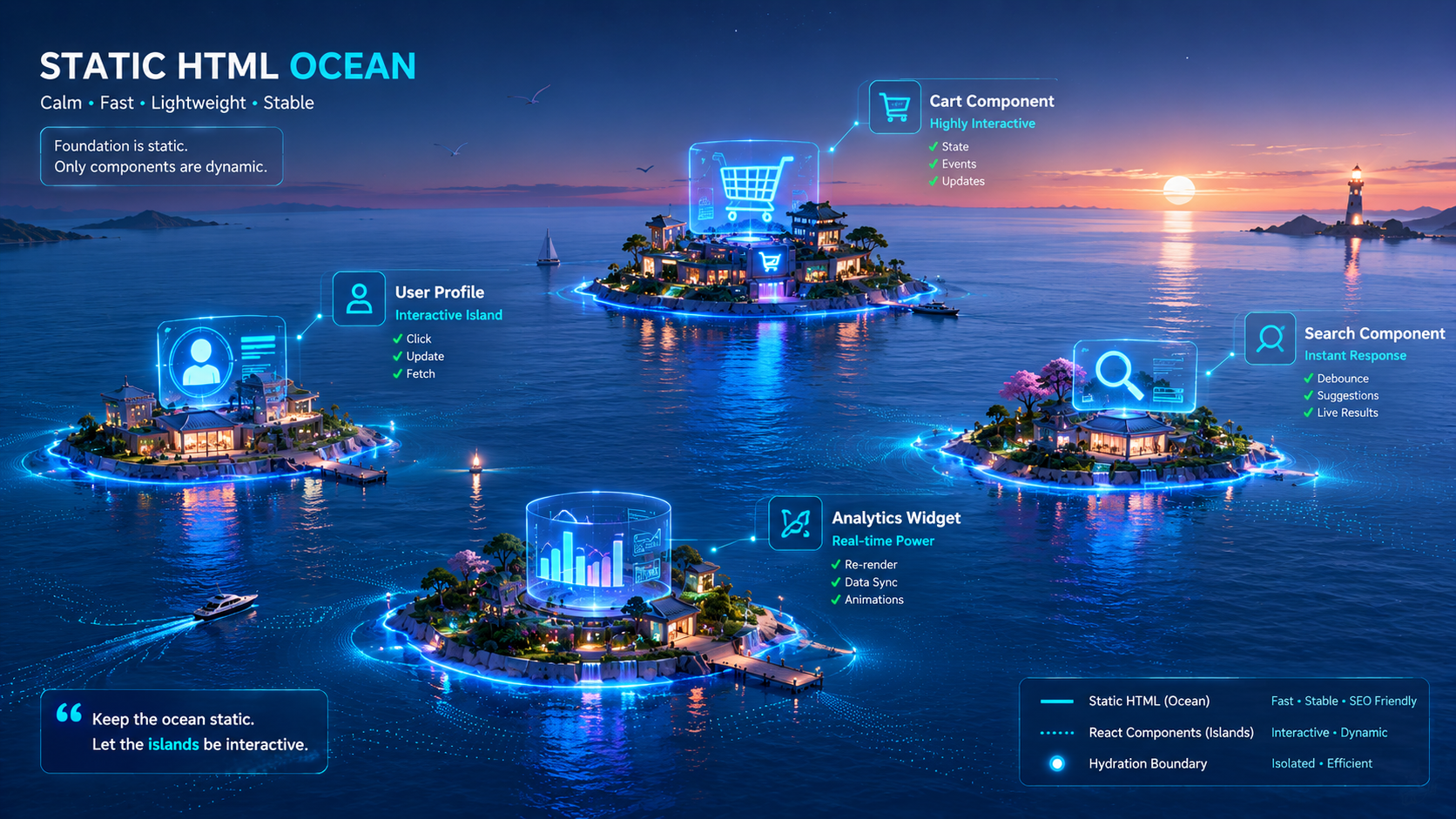 Frontend Architecture: The Islands Pattern with Astro