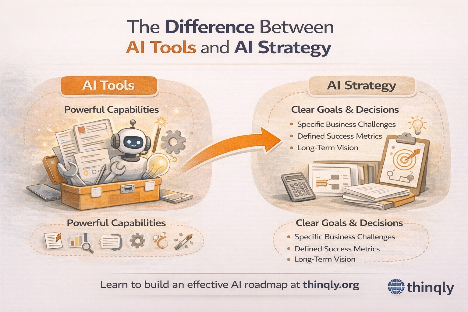 The Difference Between AI Tools and AI Strategy