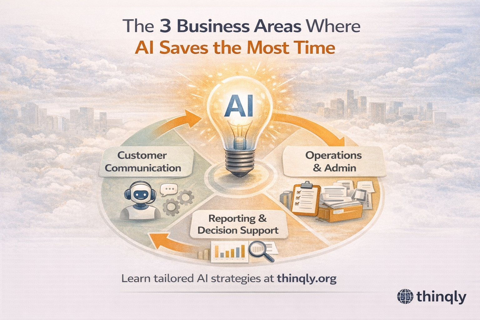 The 3 Business Areas Where AI Saves the Most Time