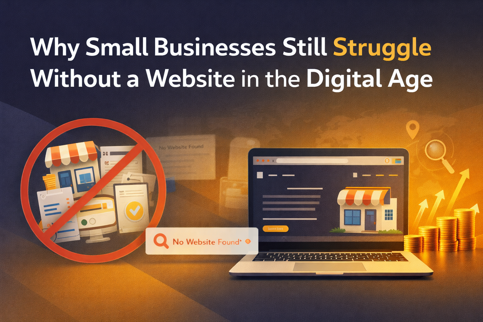 Why Small Businesses Still Struggle Without a Website in the Digital Age
