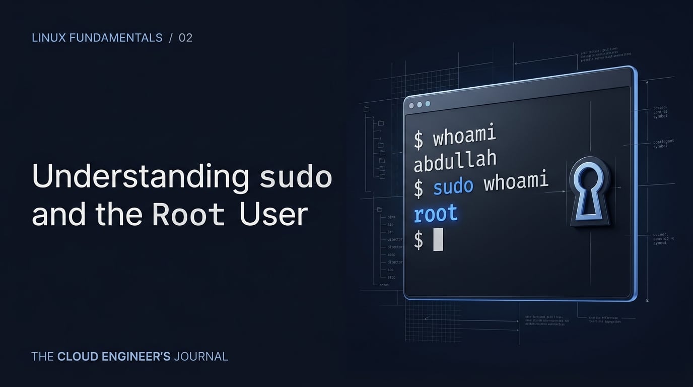 Linux Fundamentals #02 — Understanding sudo and the Root User