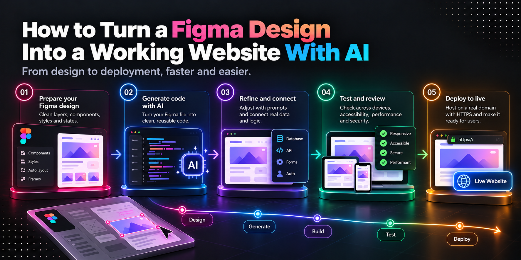 Turning Figma Designs Into Working Websites With AI: Why the Handoff Is the Hard Part