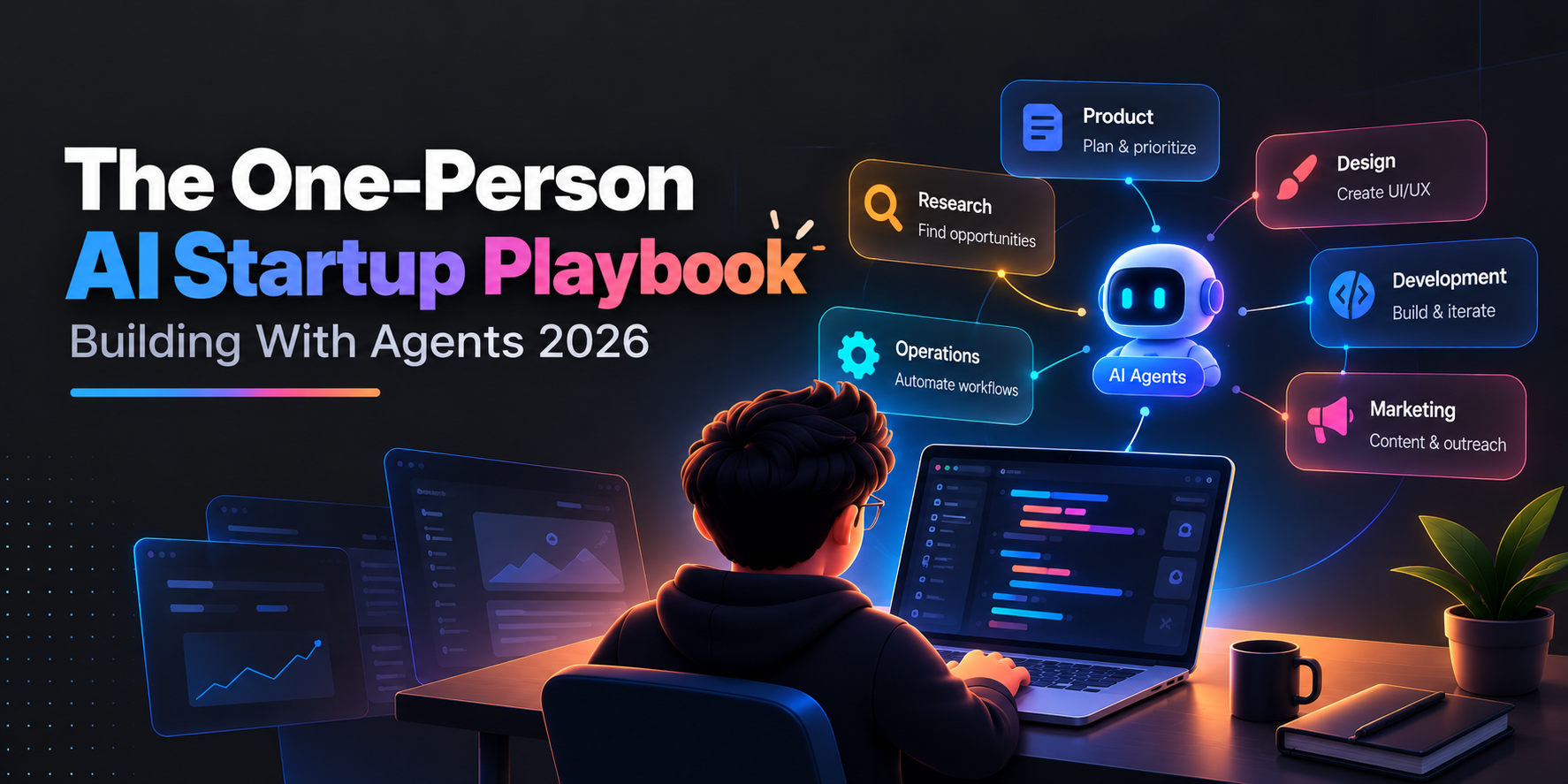 Building a One-Person Software Startup With AI Agents: A Practical Guide for 2026