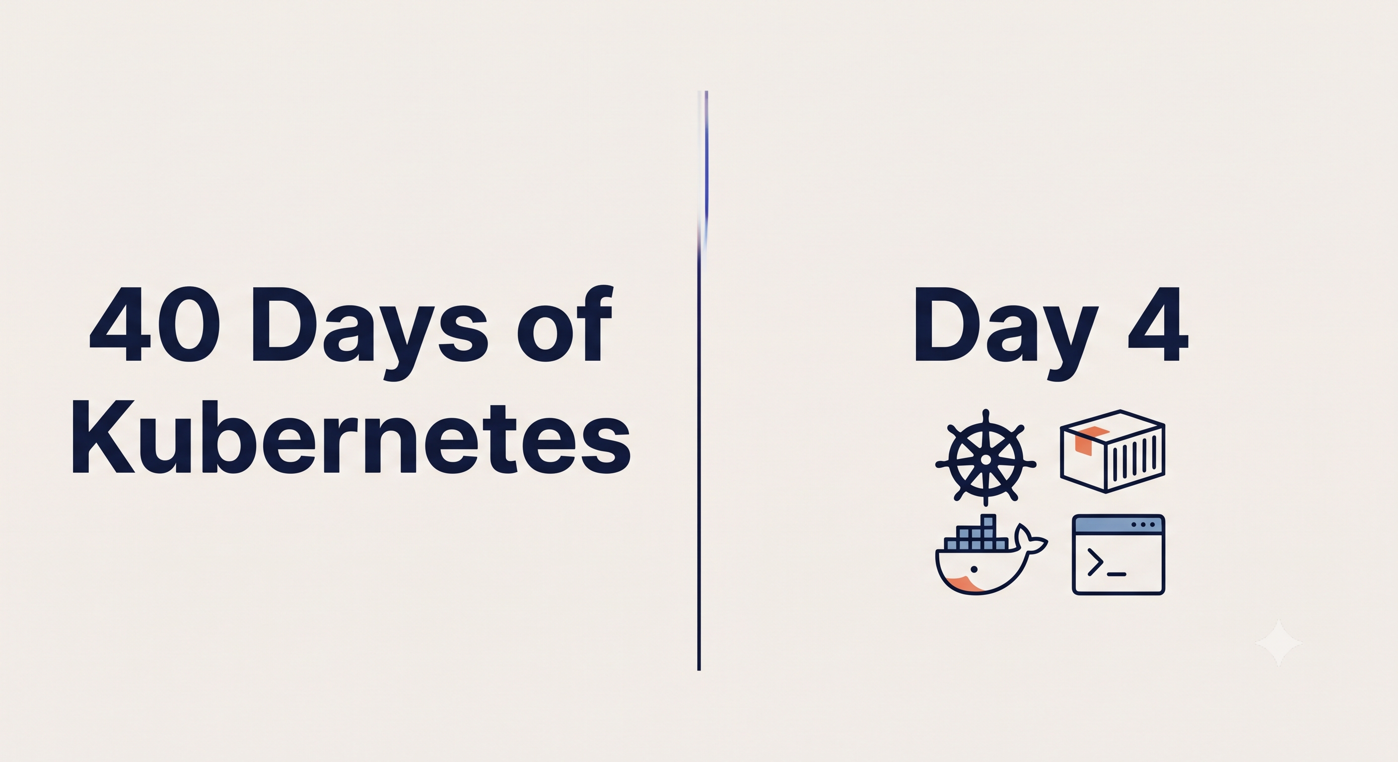 Day 4 of #40daysofkubernetes challenge