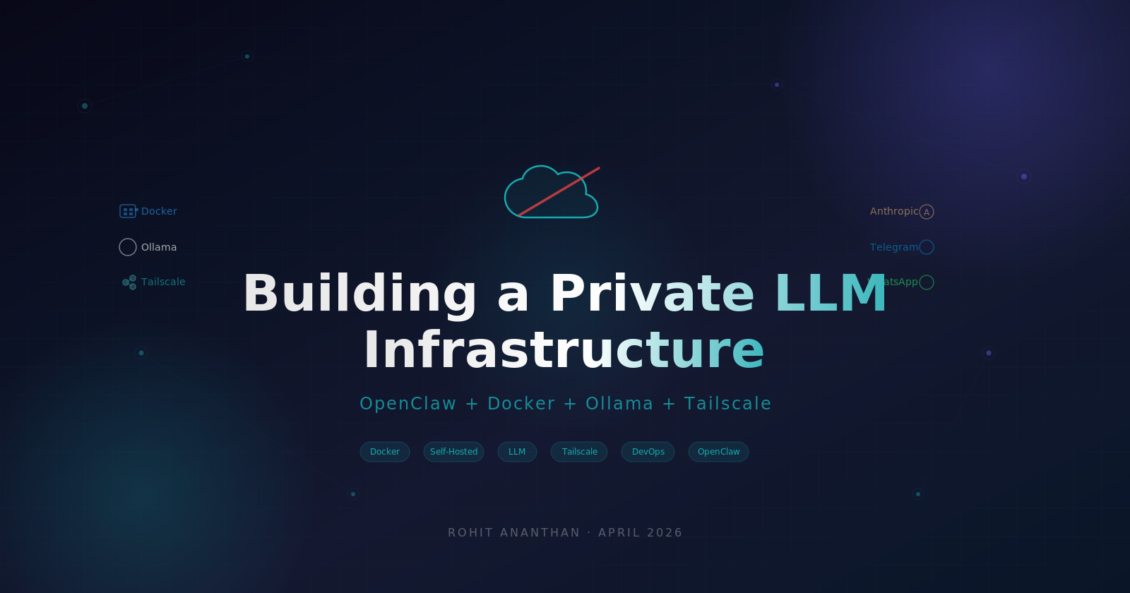 Discussion on "Building a Private LLM Infrastructure with OpenClaw ...
