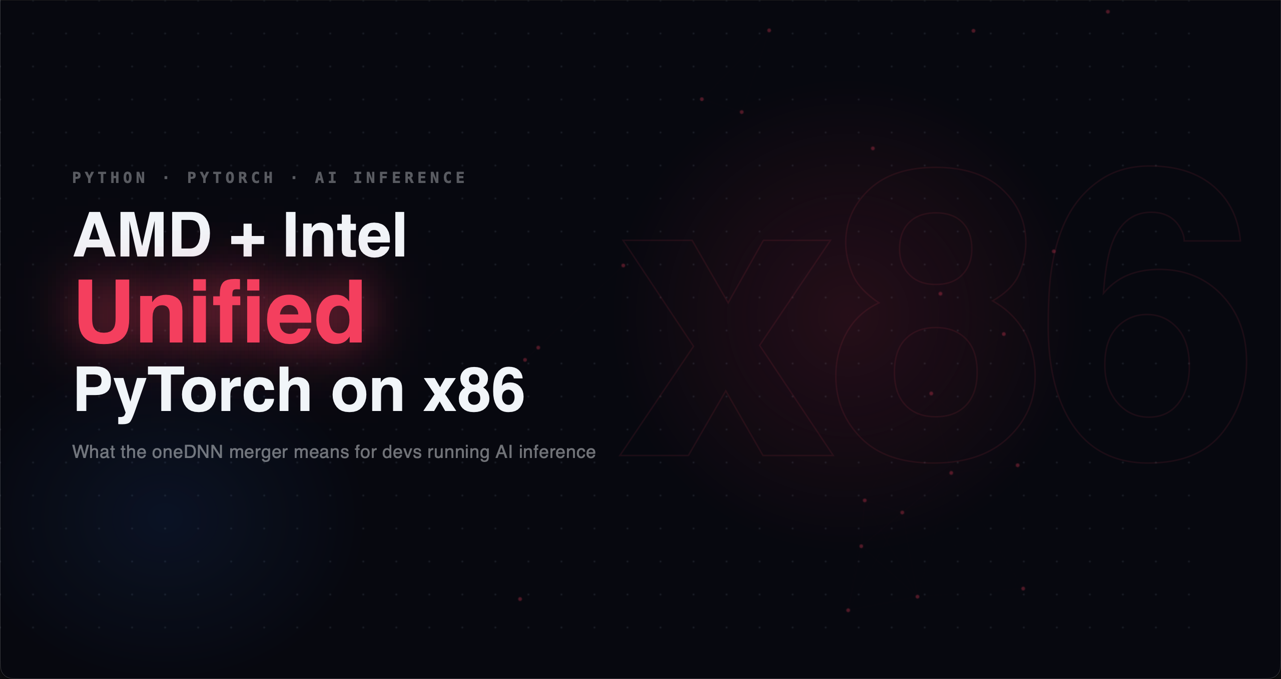 AMD and Intel Just Ended the x86 AI Inference War — Here's What Python Devs Need to Know