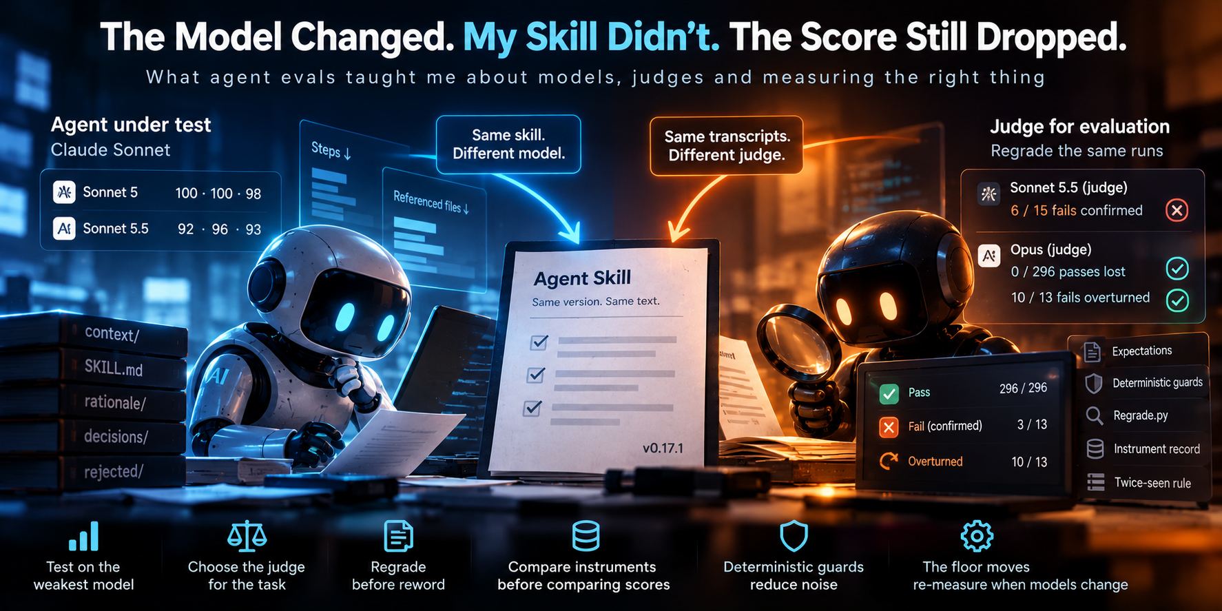 The Model Changed. My Skill Didn't. The Score Still Dropped.