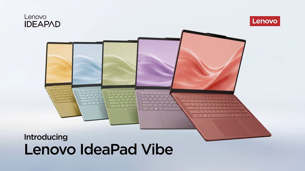 Se viene la competencia de la MacBook Neo: Lenovo presenta la nueva IdeaPad Vibe, su apuesta fuerte en IA portátil