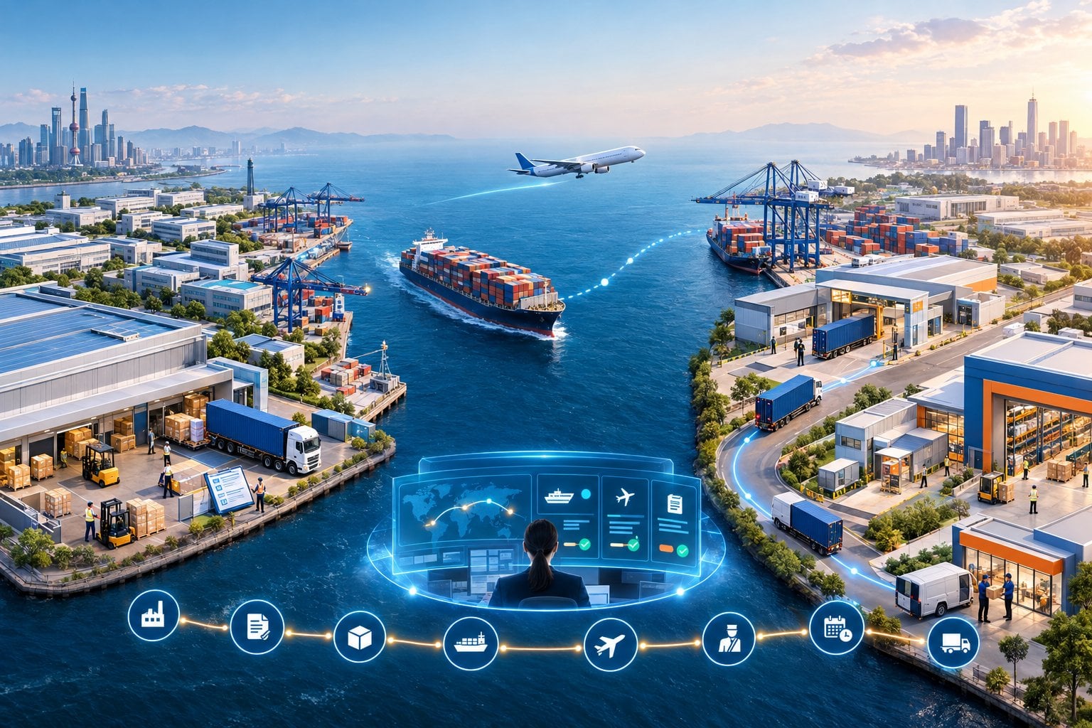Door-to-Door Freight Forwarder China to USA | AEB Logistics
