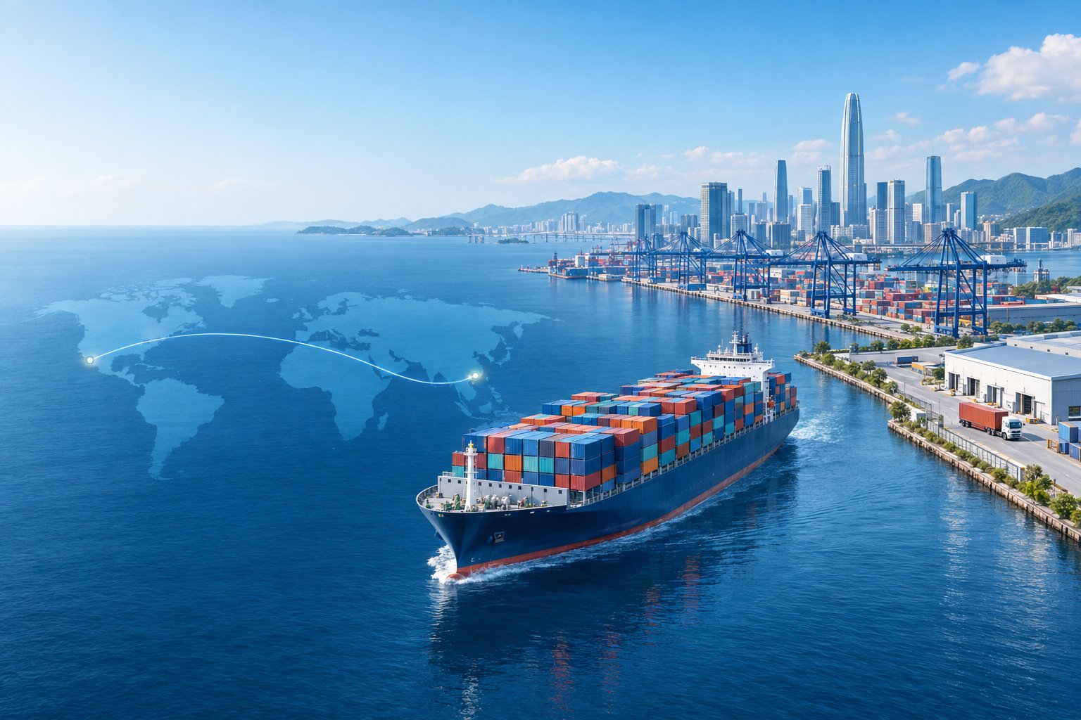 Shenzhen to USA Ocean Freight Forwarder | AEB Logistics