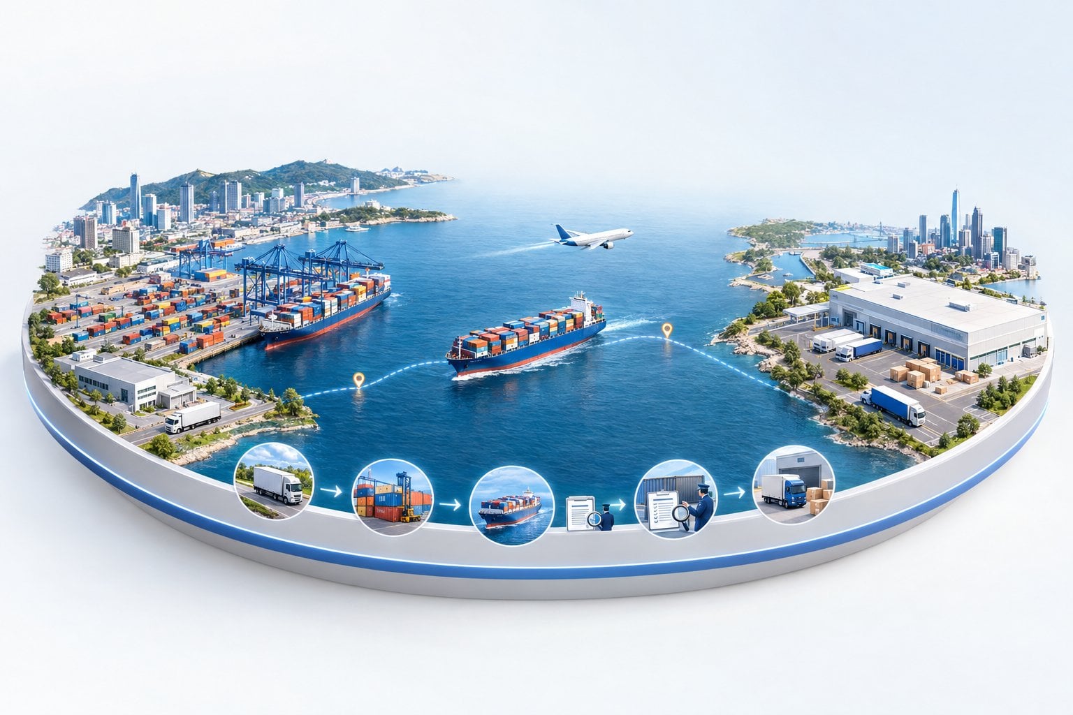 Qingdao to USA Door-to-Door Freight Forwarding | AEB Logistics