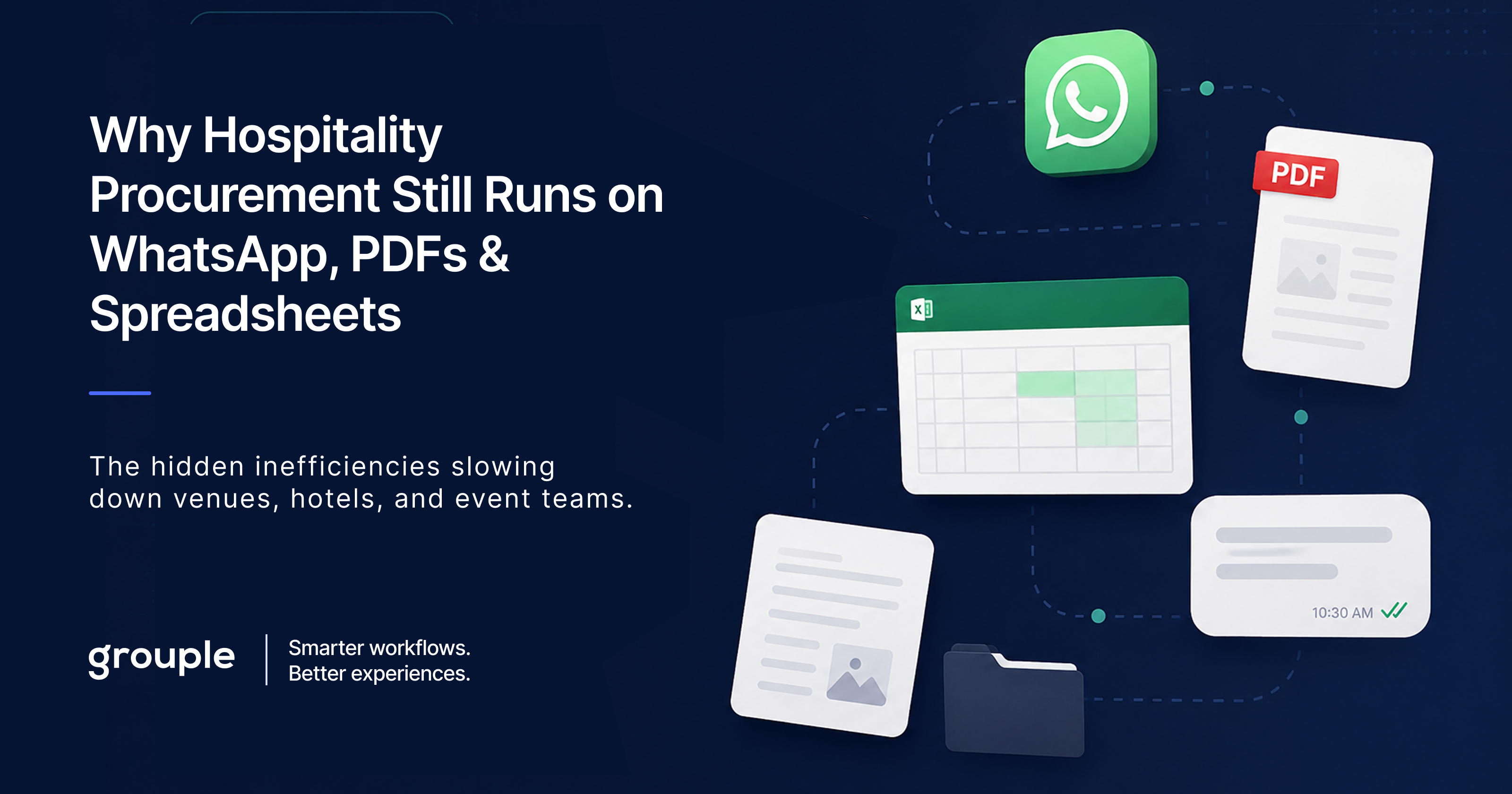 Why Hospitality Procurement Still Runs on WhatsApp, PDFs & Spreadsheets