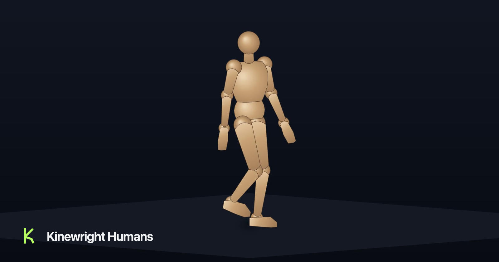 Kinewright Humans: How a runner stops