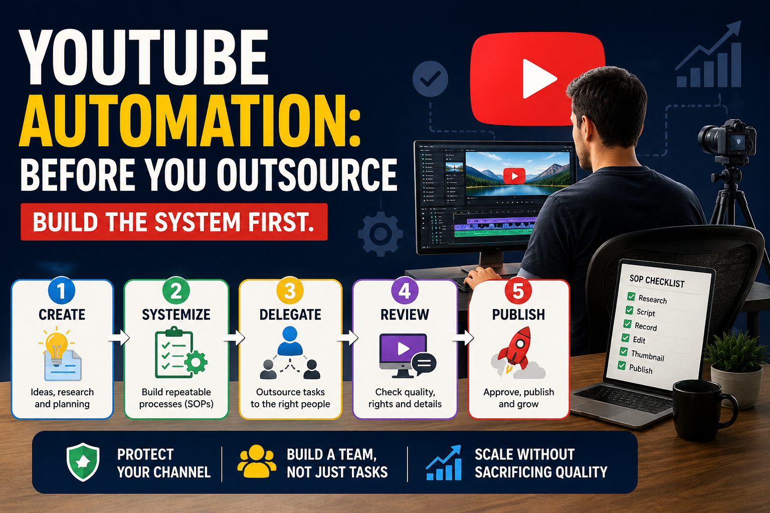 YouTube Automation for Beginners: What It Really Takes Before You Outsource