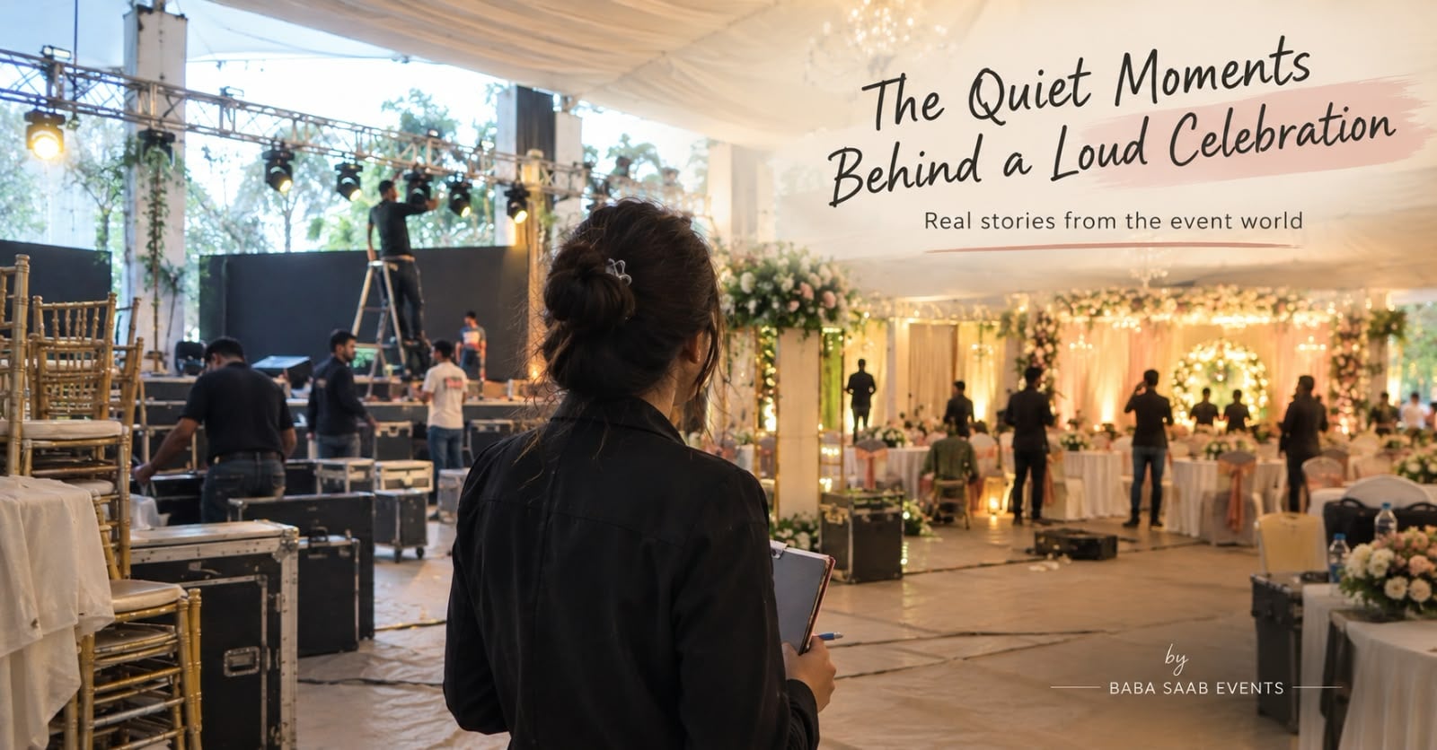 The Quiet Moments Behind a Loud Celebration