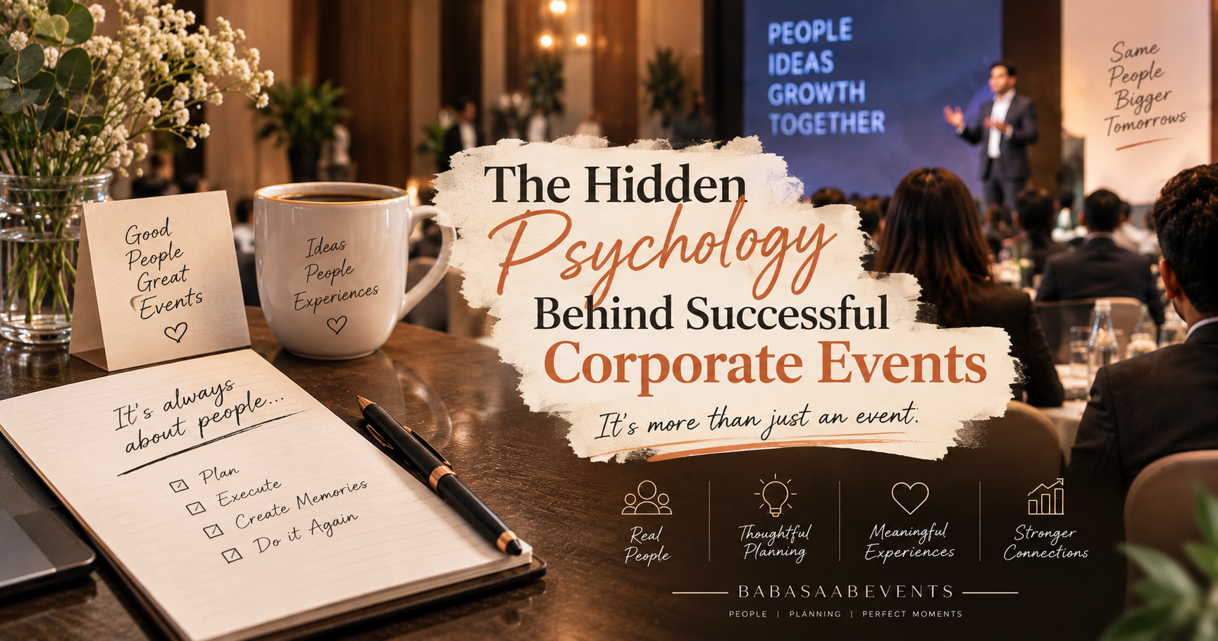 The Hidden Psychology Behind Successful Corporate Events