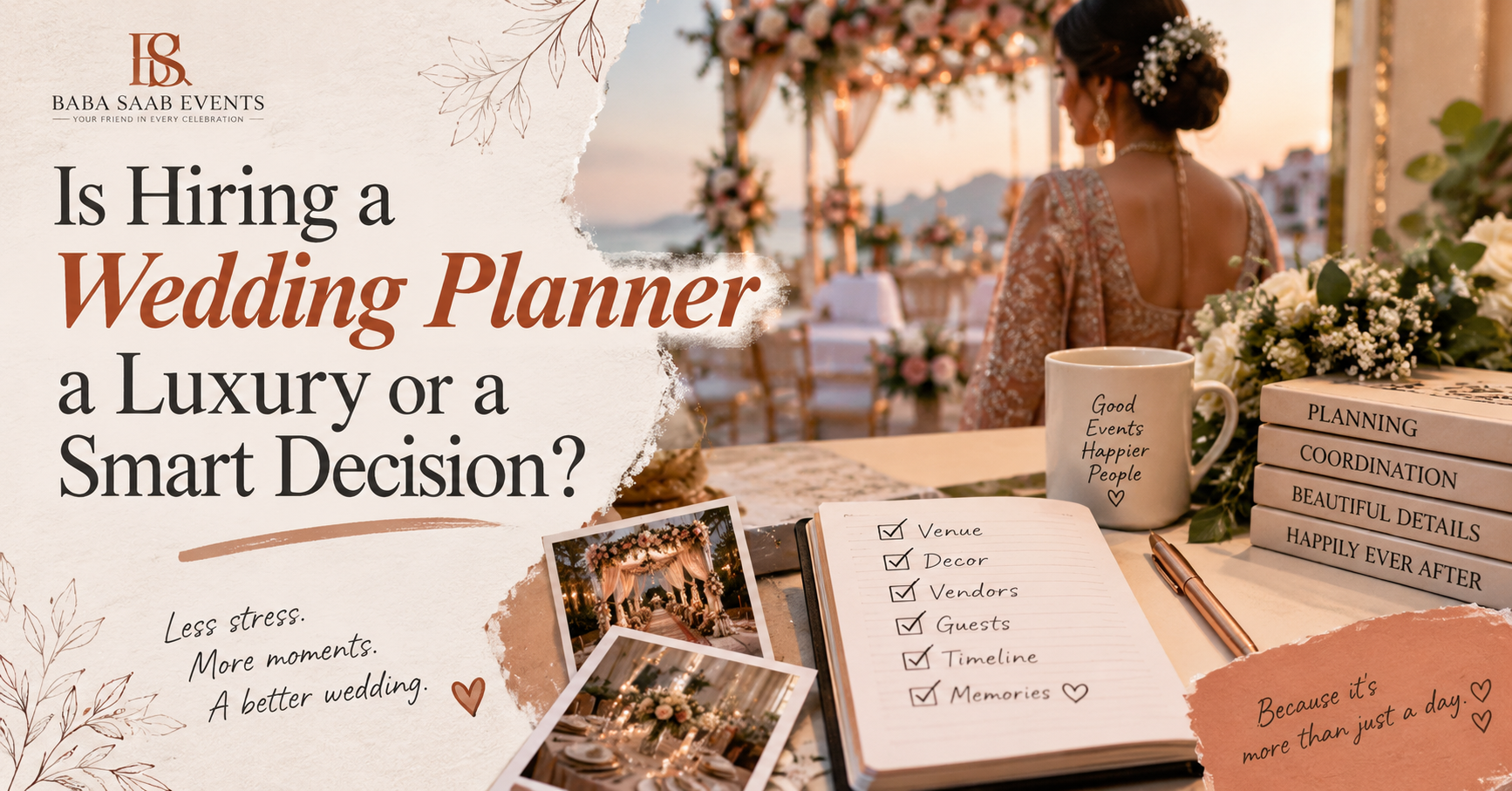 Is Hiring a Wedding Planner a Luxury or a Smart Decision?

