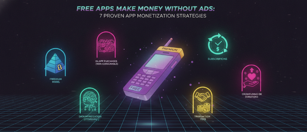How Free Apps Make Money Without Ads: 7 Proven App Monetization Strategies