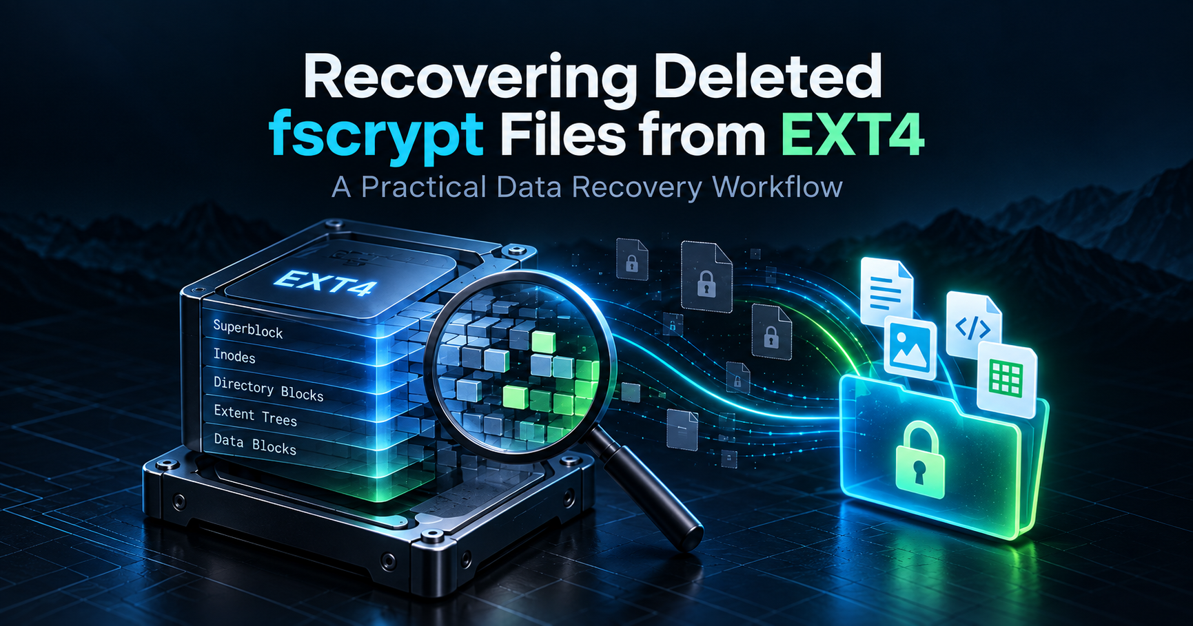 Recovering Deleted fscrypt Files from EXT4: A Practical Recovery Workflow