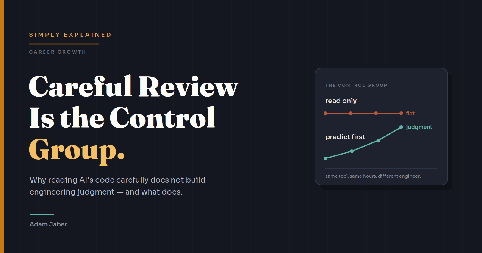 Learning With AI Coding Assistants: Why Careful Review Isn't Enough