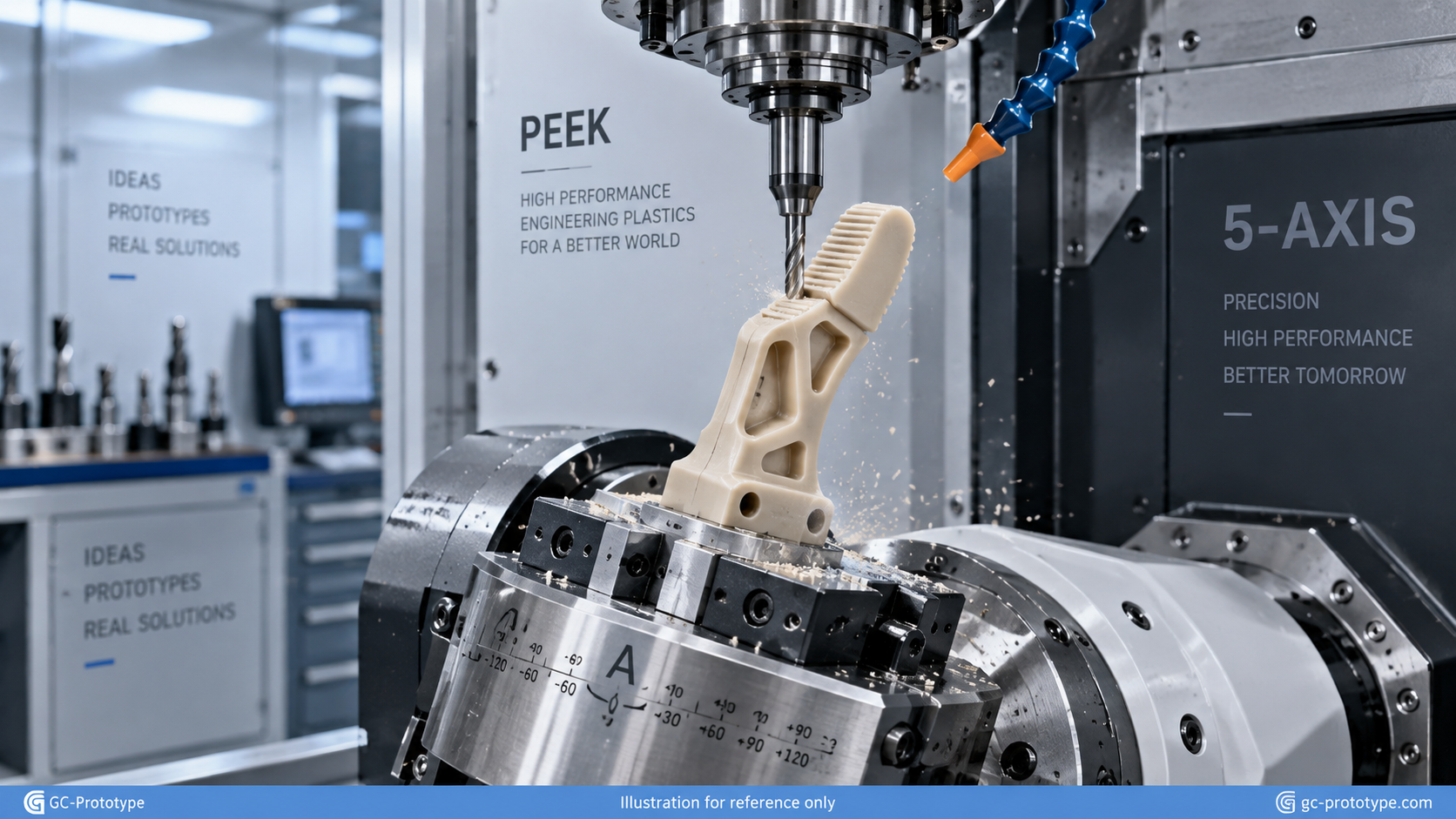 Lightweight, Rigid, and Non-Conductive: Prototype PEEK Machining for Advanced Robotics