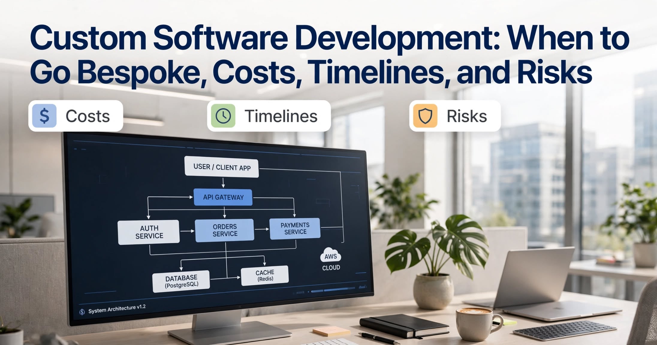 Custom Software Development: When to Go Bespoke, Costs, Timelines, and Risks
