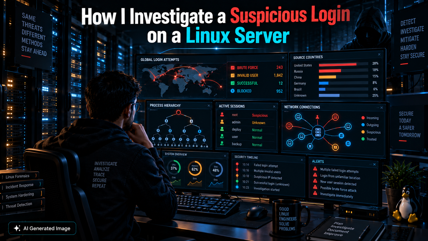 How I Investigate a Suspicious Login on a Linux Server